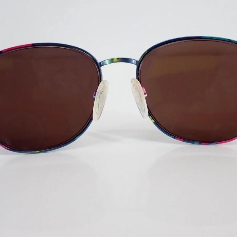 Charmant 4223 Rainbow Wire Frame Brown Tint Eye Glasses FRAMES ONLY 56-18 140mm